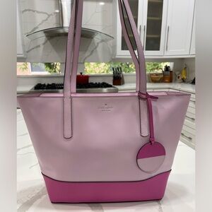 Kate Spade Two-Tone Pink Tote